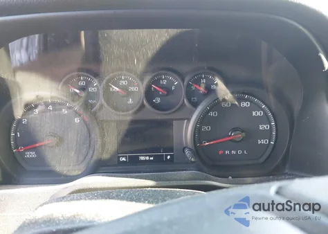 2019 Chevrolet Silverado 1500 Custom из США, поврежденный, VIN 1GCRWBEH1KZ402737